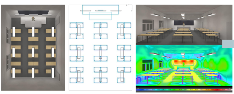 教室照度模擬設(shè)計